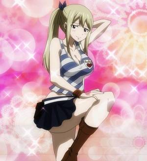 ecchi fairy tail - Seductive Lucy.