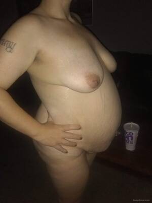 naked pregnant big tits hairy pussy - My pregnant wife hairy pussy big belly big tits