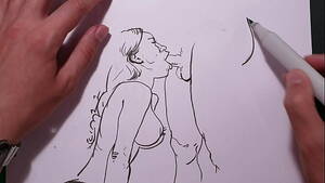 fellatio drawings - Adult Drawing Of A Girl Giving A Blowjob - xxx Mobile Porno Videos & Movies  - iPornTV.Net