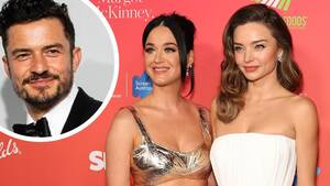 Katy Perry Blowjob Porn Captions - Katy Perry supports fiancÃ© Orlando Bloom's ex-wife Miranda Kerr; duo stuns  on red carpet | Fox News