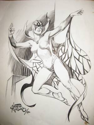 Black Orchid Batman Porn - Black Orchid by Nestor Redondo