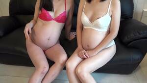 japanese pregnant girls naked - Two pregnant japanese girls