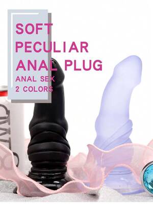 Fantasy Male Sex Toys - Black Animal Dildo Anal Plugs Sex Toys Sex Toys Spot Stimulating Porn Male  prostate Fantasy Dildo Dick Sextoys for couples Butt Plug Sexy | SHEIN USA