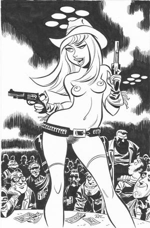 Bruce Timm Porn - Nancy, from Sin City; by Bruce Timm.