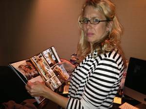 Junkie Porn - Lauren Weedman, on break from recording Love Junkie audiobook, befuddled by  porn. POP