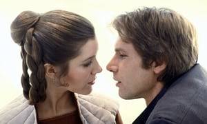 Carrie Fisher Profiles 8 Porn - Carrie Fisher and Harrison Ford in The Empire Strikes Back