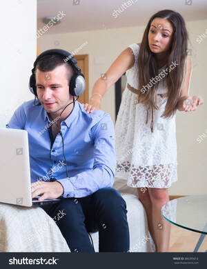 husband watching - Furious Young Wife Catching Husband Watching Stock Photo 386395012 |  Shutterstock