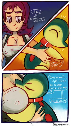 Cyndaquil Porn Comic - Rule 34 - chibi-depraved collar comic cyndaquil female feral interspecies  male nintendo pokemon pokephilia video games | 2167312