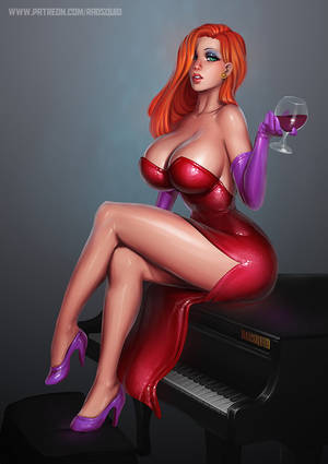 Famous Toon Porn Jessica Rabbit - nomad55: â€œ Jessica Rabbit - 29th Pretty Picture by essentialsquid â€