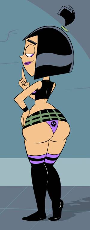 Danny Phantom Porn Big Ass - Rule 34 - ass back turned big ass big butt black hair black stockings  bottom heavy bubble ass bubble butt danny phantom fat ass fat butt female  female only goth goth girl