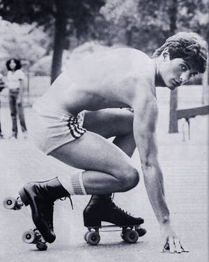 70s Roller Skate Porn - roller skating from After Dark magazine< Saved someone else.) speed skating  big in the .