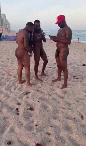 black thug nude fun - Black Guys on Nude Beach - ThisVid.com