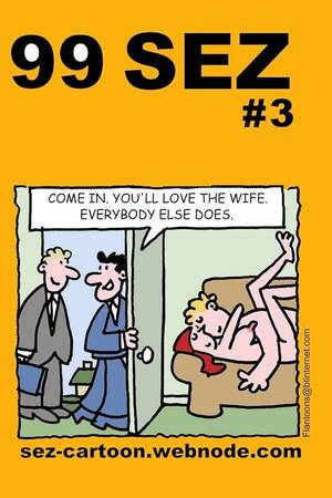 funny xxx cartoon porn - 99 Sez #3: 99 great and funny cartoons about sex and relationships. :  Flanagan, Mike: Amazon.ca: Books