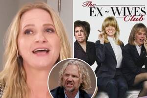 messy facial - Sister Wives' Christine Brown mocks ex Kody and their messy divorce and  'laughs her head off' over new photo | The US Sun