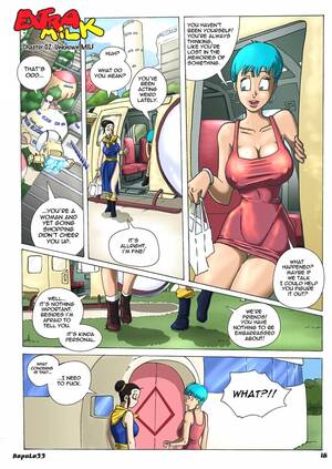 bulma and trunks hentai english - Additional milk â€“ Chapter 02: From lesbo to threesom â€“ this is night is  total of joy for Bulma and Chi Chi! â€“ Dragonball Hentai