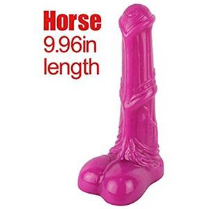 Anatomically Correct Animal Sex Toys - PNBBÂ® Realistic Dildo novelties sex toy big horse long deer Penis for men  and women waterproof adult toy cock (Horse-big)