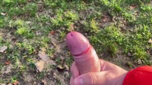 huge outdoor cumshot - Huge Public Outdoor Cumshot Porn Video - Rexxx