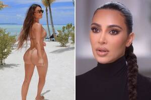 Kim Kardashian Butt Tits Porn - Kim Kardashians Bare Ass - Kim Kardashian's Best Butt Photos: Pics Showing  Off Her Assets | Life & Style