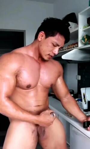 asian body cum shot - Asian bodybuilder cumshot - ThisVid.com