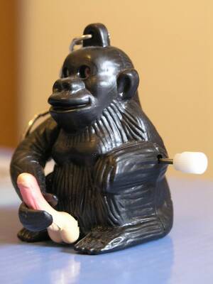 Monkey Toy Porn - windup porn monkey | I think you can guess what this monek dâ€¦ | Flickr