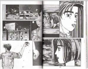 Initial D Mogi Porn - Another difference between the Manga and the Anime: In Manga, Papa and  Natsuki goes to see each other for the last time at a Love Hotel, while in  Anime, they see each