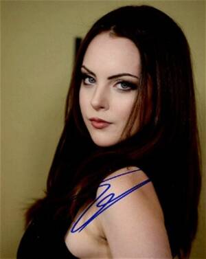 Elizabeth Gillies Porn Captions - Elizabeth Gillies Dynasty / Victorious In Person Signed Photo