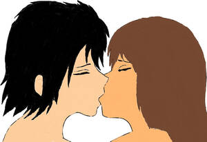 Boy And Girl Kissing Drawings Porn - A boy and girl Kissing. by ROMYLOVESYOU on DeviantArt