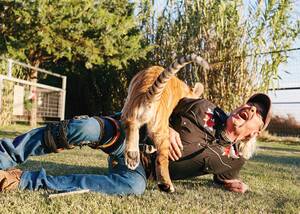 drunk naked beach crowd - Tiger King Joe Exotic and His American Animals