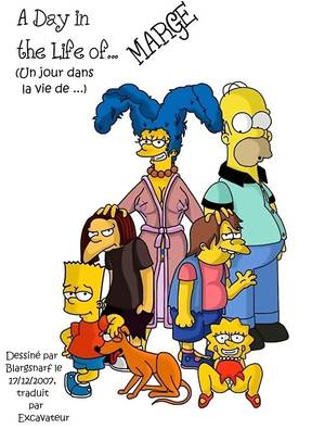 france hentai - [Blargsnarf] A Day in the Life of Marge (The Simpsons) [French