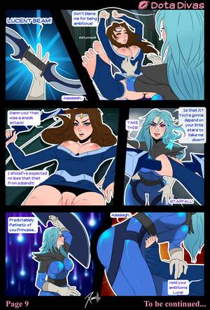 Dota 2 Porn Comic - Xinaelle â€“ Dota Divas â€¢ Free Porn Comics