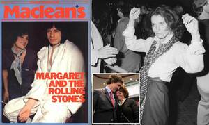 margaret wood - Trump once said Justin Trudeau's actress mom Margaret had sex with all of  The Rolling Stones: Book | Daily Mail Online