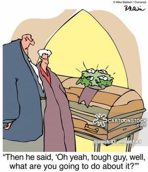 Accidental Porn Cartoon - Cartoon accidental death porn - Death tough guy funerals murder crime  fights mban low jpg 400x467