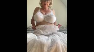 mature big saggy tits in see through - Naked under White see through Dress - Pornhub.com