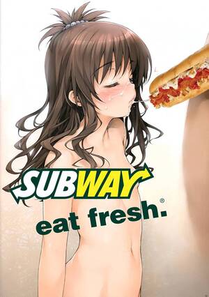 Anime Subway Porn - Submarine sandwich human hair color cartoon joint anime brown hair mangaka  black