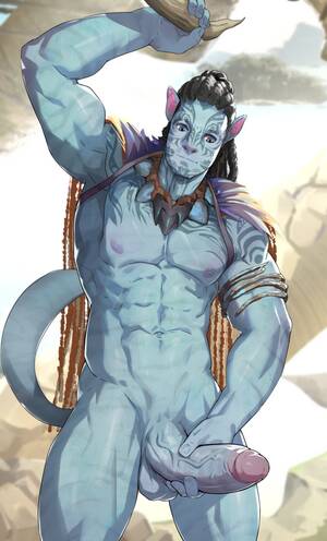 Avatar Gay Porn Male - Rule 34 - alien alien humanoid arm tattoo avatar: the way of water bara big  penis blue-skinned male blue eyes blue skin first porn of character  genitals hi res humanoid humanoid genitalia