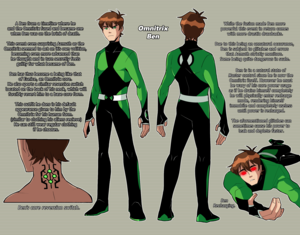 Ben 10 Ghostfreak Comic - Omnitrix Ben AU - Concept Art and Notes : r/Ben10