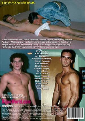 Eric Carter Gay Porn Star Naked - Naked Truth, The (Bijou) | Bijou Classics Gay Porn Movies @ Gay DVD Empire