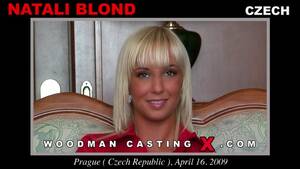 Natali Blond - Woodman Casting X