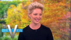 Katherine Heigl Hardcore Porn - Katherine Heigl Gets Emotional Looking Back At Daughter Naleigh's 'The  View' Debut | The View - YouTube