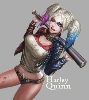 Anime Suicide Porn - Really means a lot and keeps me wanting to make art Enjoy Suicide Squad  Harley Quinn.