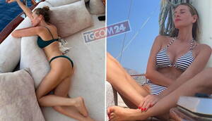 Alessia Marcuzzi Sex Tape - Alessia Marcuzzi, dalla Turchia scatti sexy in bikini