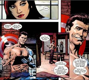 Marvels Namor Gay Porn - In the Captain America: Who Will Wield the Shield one-shot, Captain America  & the Winter Soldier shirtlessly ponder, \