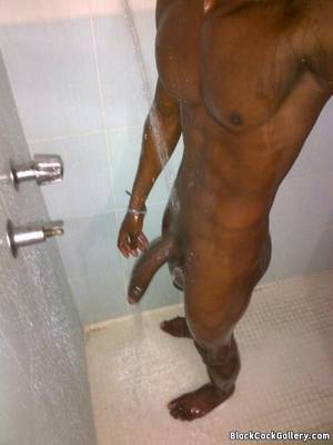 Big Black Shower - Big black dick in shower ...