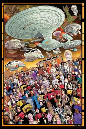 Kardasian Comics Star Trek - Who Is Missing From These Star Trek: TNG 30th Anniversary Posters?