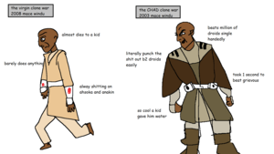 Mace Windu Porn - i like clone wars 2003 : r/PrequelMemes