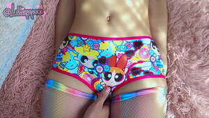 cartoon underwear porn - Petite and girly 18 yo girlfriend rockin' her favorite cartoon character  panties - XVIDEOS.COM