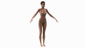 light skinned black models nude - Nude Light Skin Black 3D Model - TurboSquid 1664413