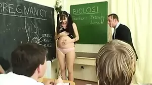 naked pregnant teacher having sex - Sexual Education-Today: Pregnancy | xHamster