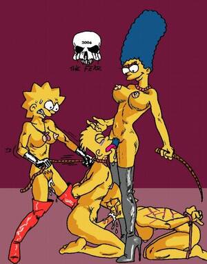 extreme cartoon porn simpsons - The Simpsons Extreme Bondage | BDSM Fetish