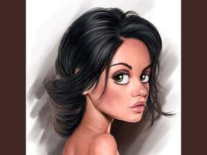 Mila Kunis Porn Toon Art - Mila Kunis Mila fan art... cute caricature ( shared to groups 8/19/17 ) | Mila  kunis, Caricature, Mila kunis pics